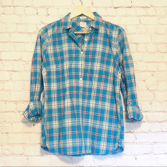 J crew perfect flannel - Picture 1 of 5